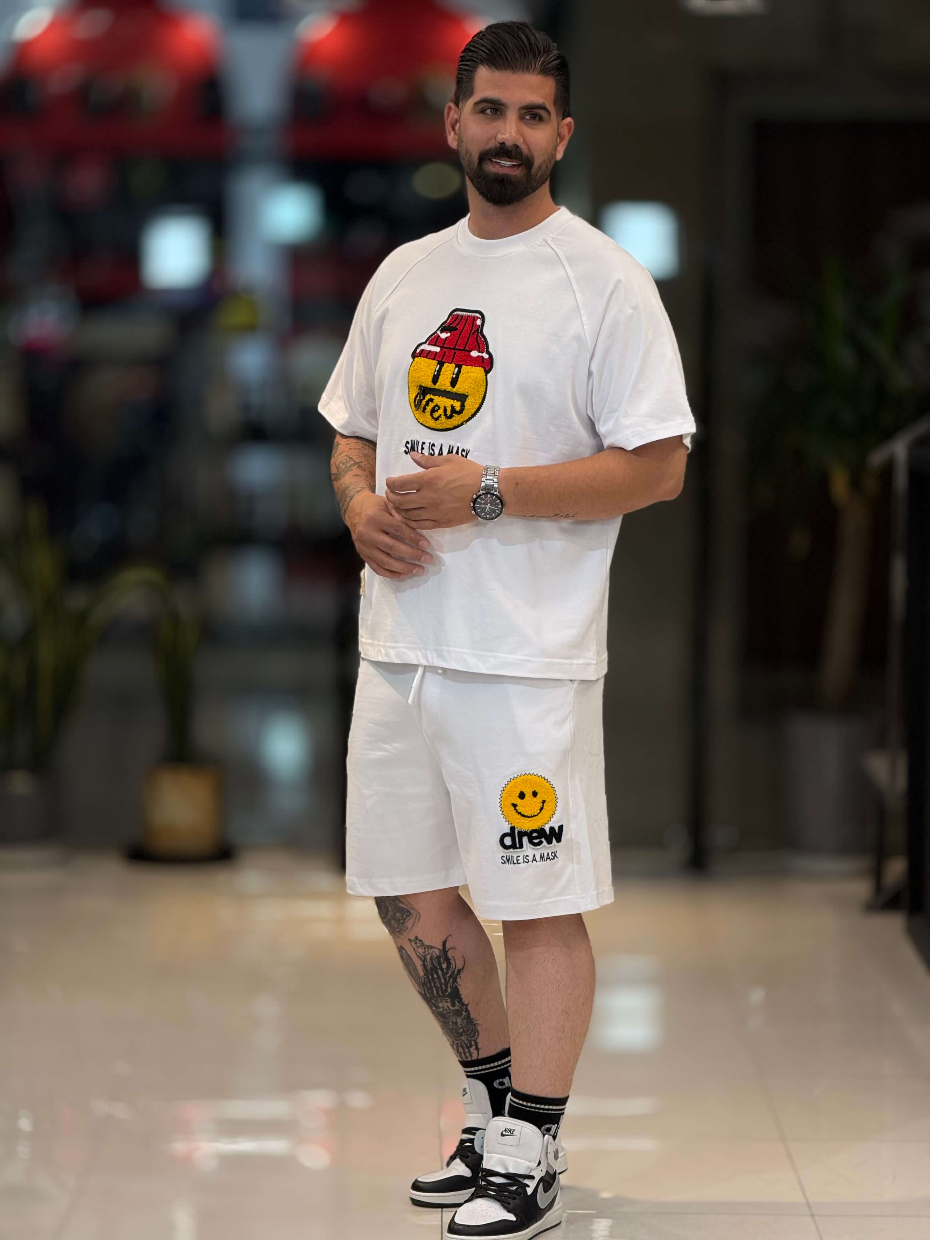 ست تیشرت شلوارک وارداتی 1766MASK