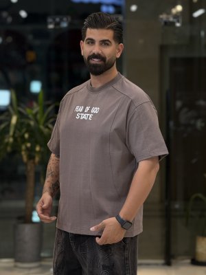 خرید محصول تیشرت تیکه دوزی گلدوزی L- 1783 FEAR