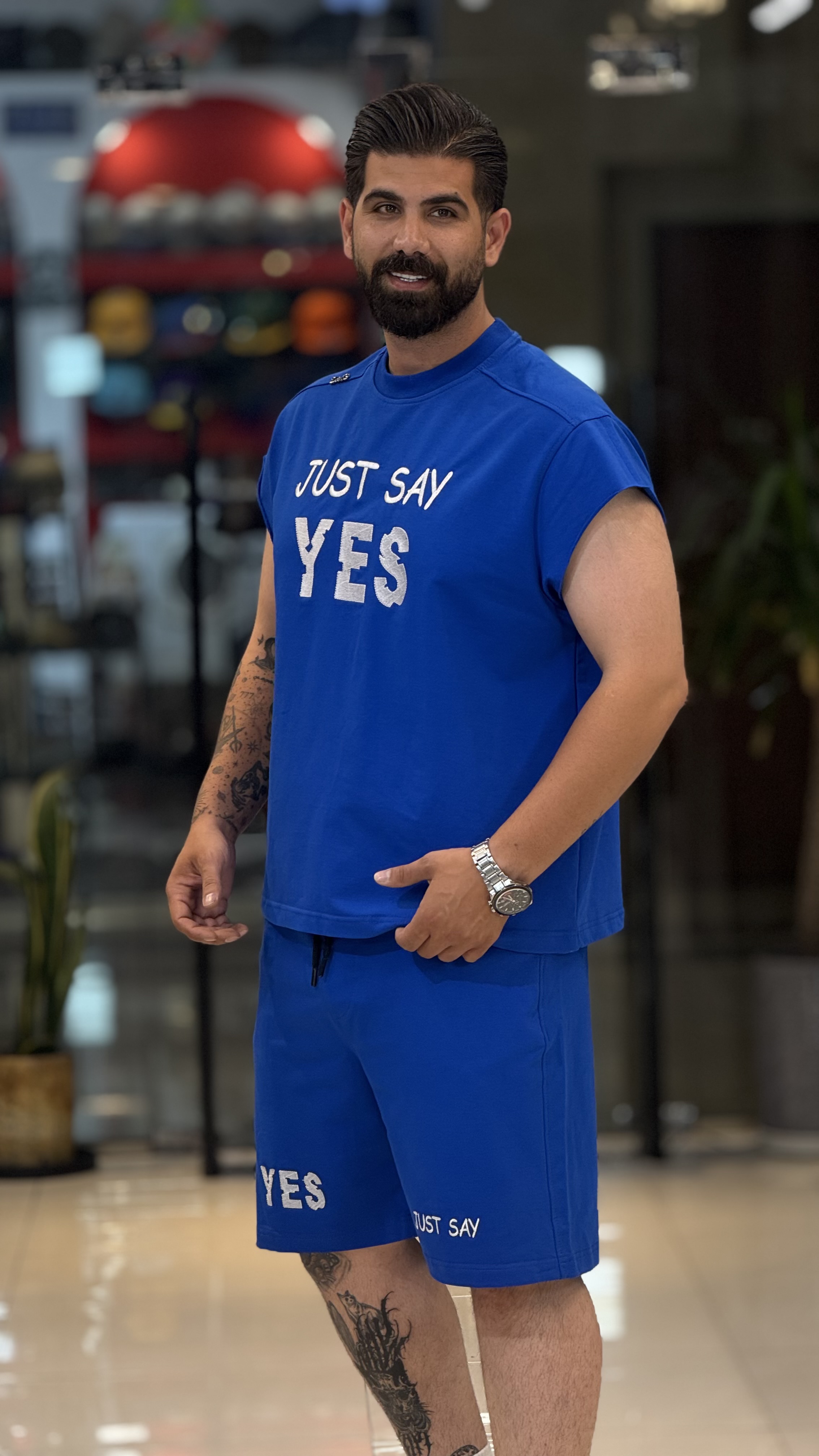 ست وست و شلوارکL1836JUST SAY