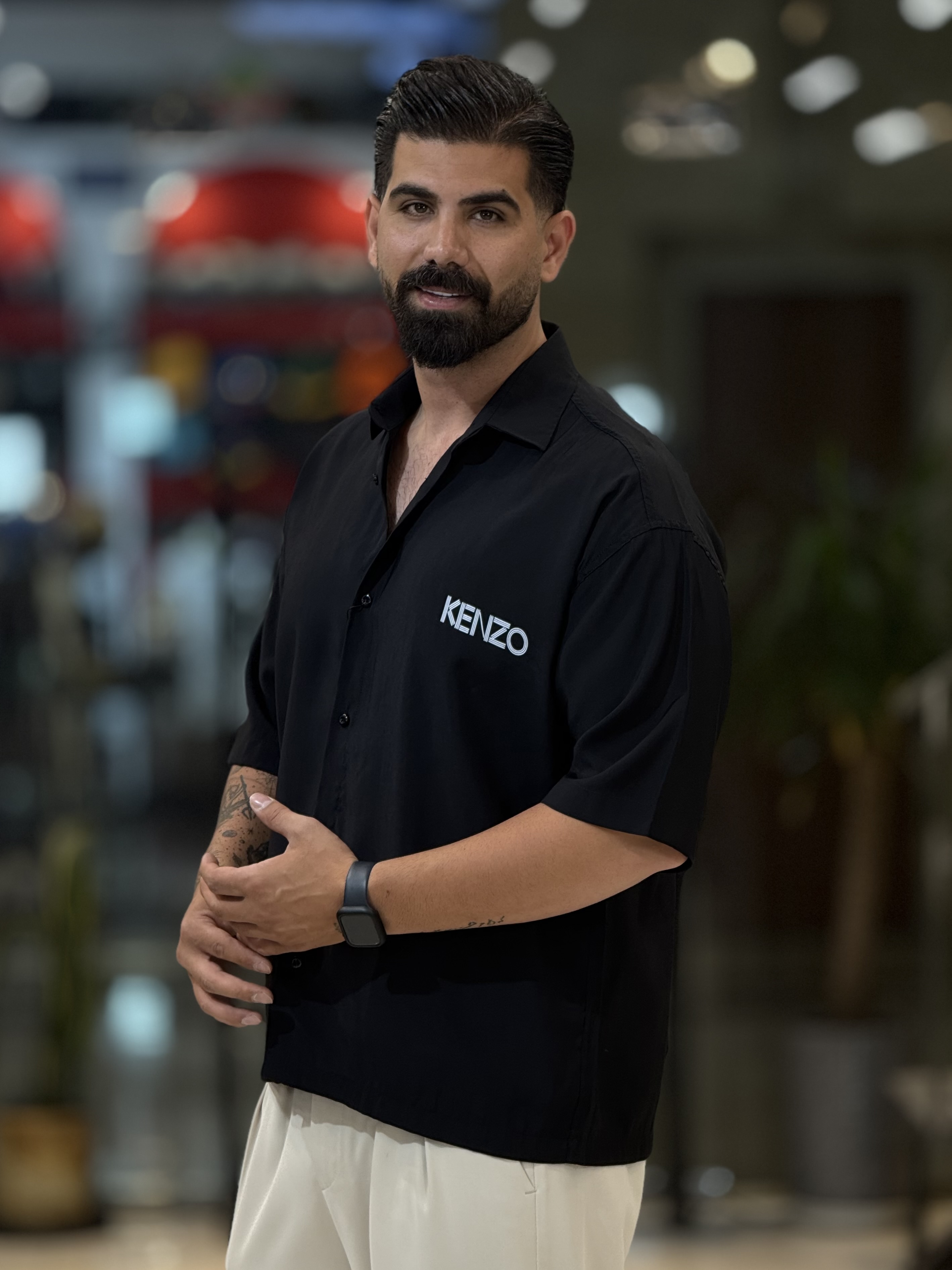 پیراهن سیلک مورگان 1876KENZO
