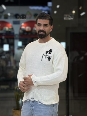 خرید محصول بافت درشت گلدوزی کروم3559