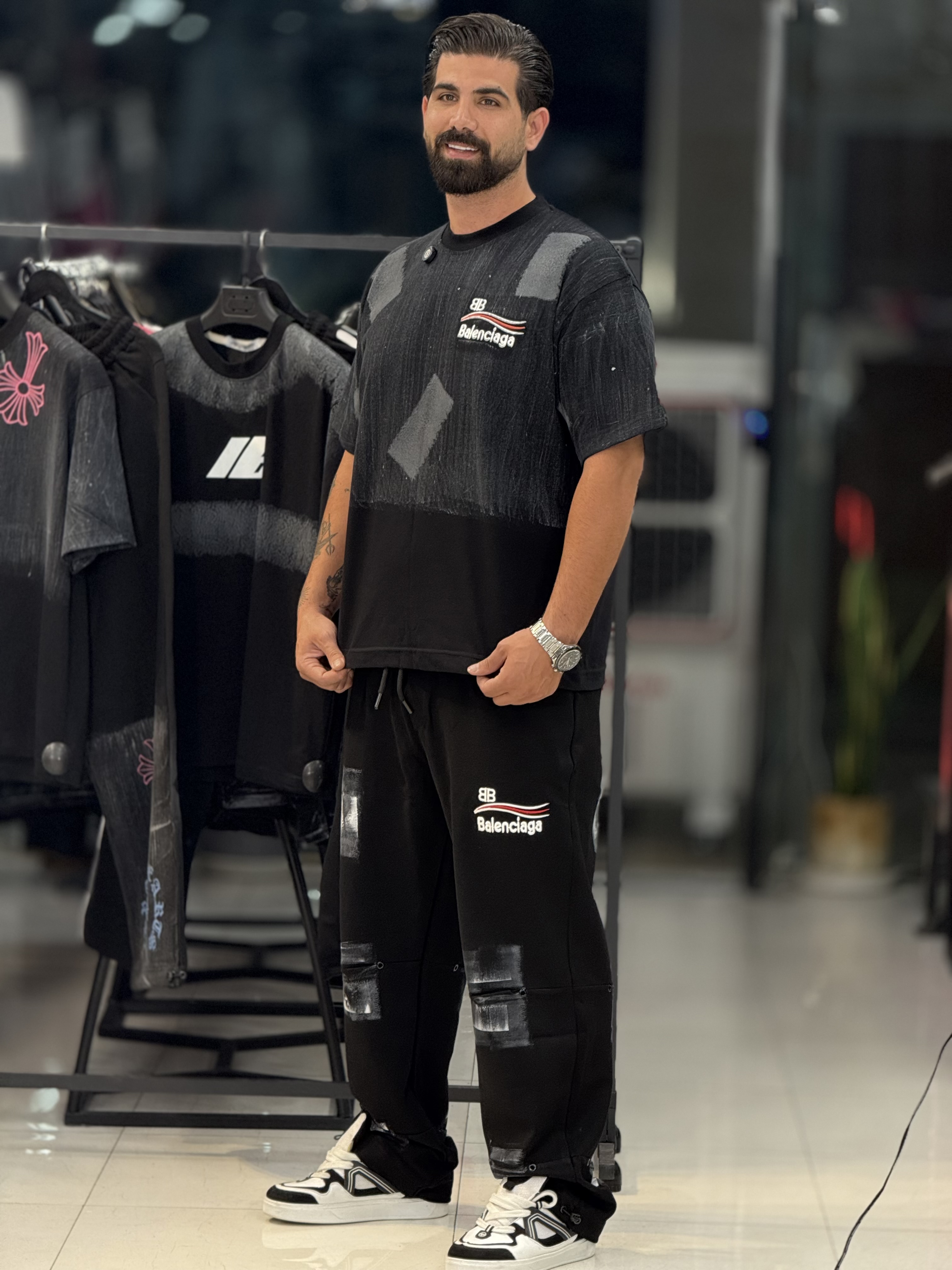 ست تیشرت شلوار بالن کاستوم1109LO