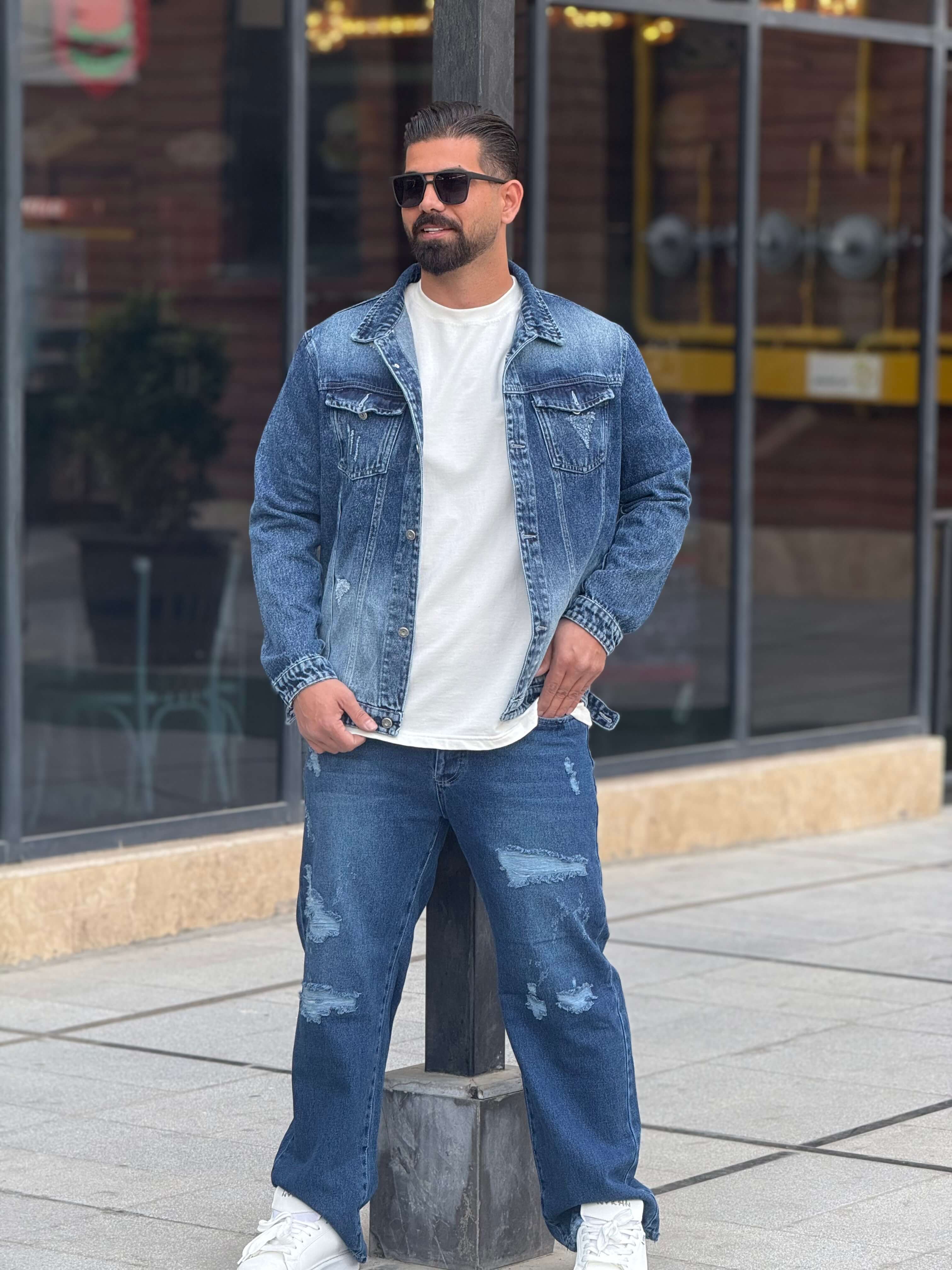 رنگ ابی زاپ دار4804