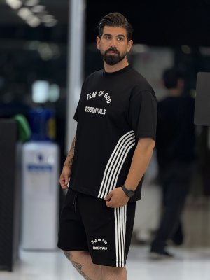 ست تیشرت شلوارک وارداتی1640OF GOD